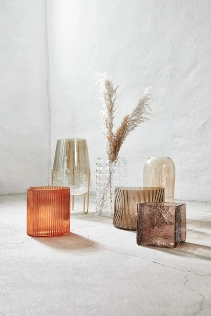 Vase Camille - Høyde 28 Cm, Transparent - Bilde 2