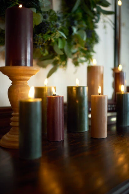 Kubbelys LED - Høyde 15 Cm, Grønn - Bilde 2