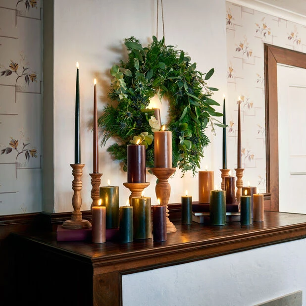 Lysestake Lignum - Høyde 20.5 Cm, Tre - Bilde 3