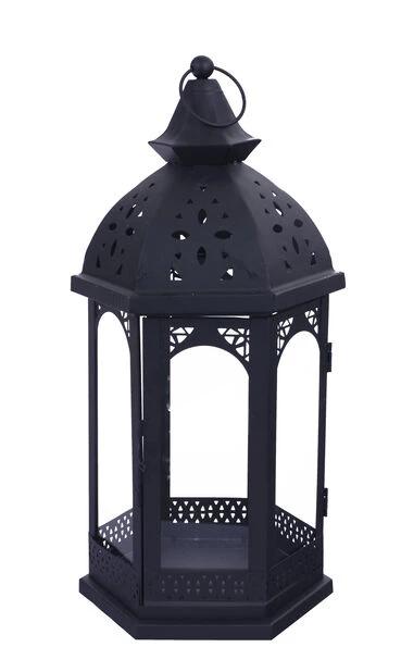 Lanterne Ludvig - Høyde 32 Cm, Svart