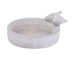 Fuglebad - Lengde 23 Cm, Grå