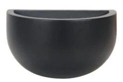 Veggpotte Nova - Ø30 Cm, Svart