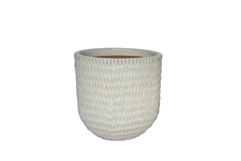 Potte Leonora - Ø27 Cm, Hvit