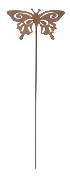 Dekorasjonspinne Sommerfugl - Lengde 50 Cm, Rust