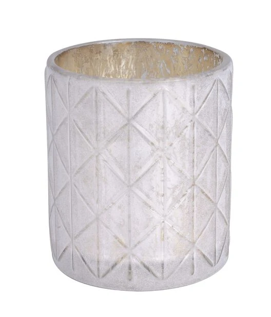 Telysholder Icy - Ø7 Cm, Hvit