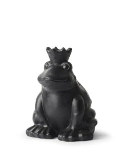 Frosk - Høyde 24 Cm, Svart
