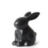 Sementkanin - Høyde 20 Cm, Svart