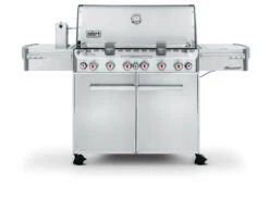 Gassgrill Weber Summit 670 GBS - Lengde 188 Cm, Sølv