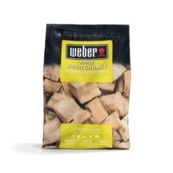 Røkechunks Weber - Eple - 1.5 Kg, Brun