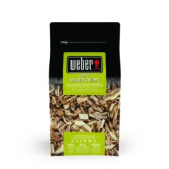 Røkeflis Weber - Eple - 700 G, Brun