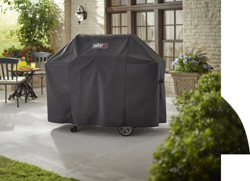 Grillöverdrag Premium Weber Genesis II 300 - Svart - Bilde 2