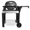 Elektrisk Grill Weber Pulse 2000 Med Vogn - Lengde 112 Cm, Svart