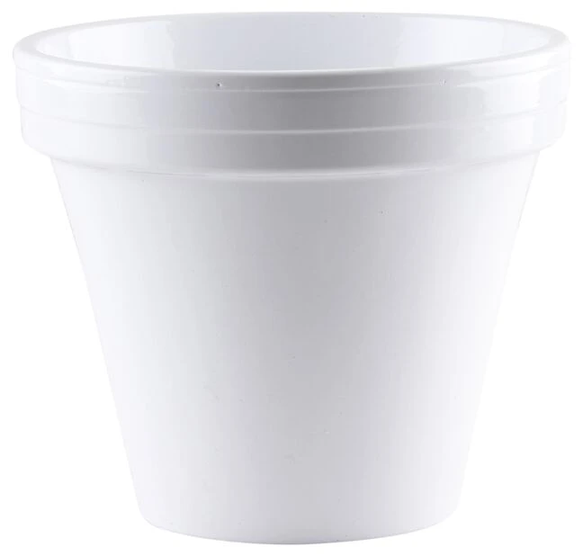 Potte Leire - Ø22 Cm, Hvit