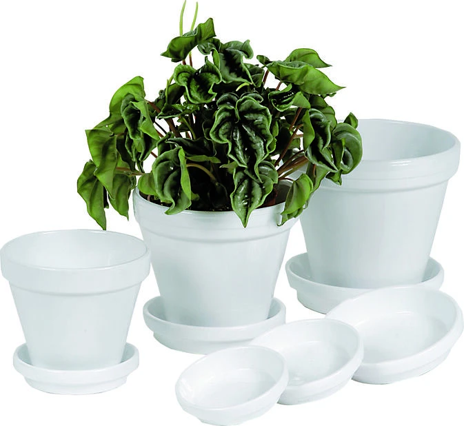 Potte Leire - Ø22 Cm, Hvit - Bilde 2