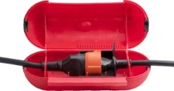 Beskyttelsesboks For Skjøteledning. - Rød