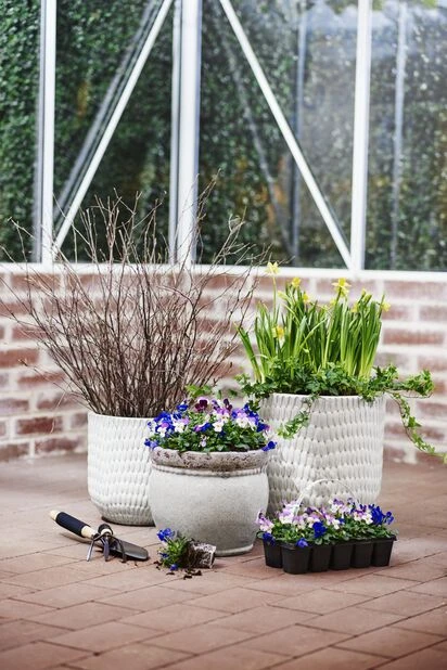 Potte Leonora - Ø27 Cm, Hvit - Bilde 2