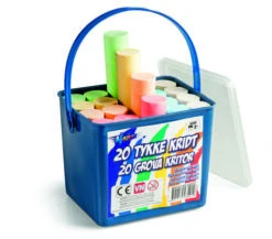 Gatekritt - 24 Pk, Flere Farger