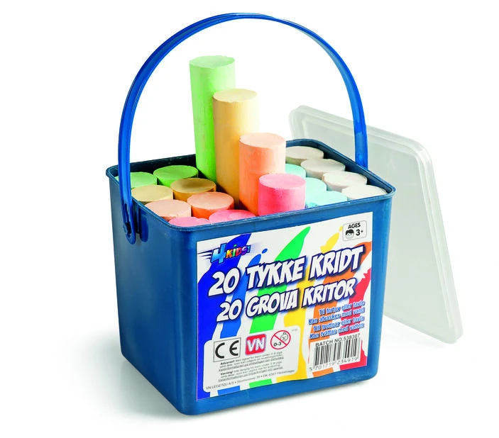 Gatekritt - 24 Pk, Flere Farger