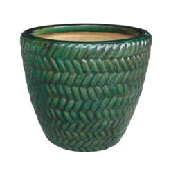 Potte Elvin - Ø25 Cm, Grønn