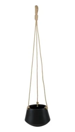 Hengende Potte Sophia - Ă19 Cm, Svart
