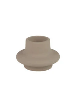 Telysholder Frida - Høyde 7 Cm, Beige