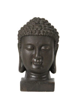 Dekorasjon Buddha - Høyde 21.5 Cm, Svart