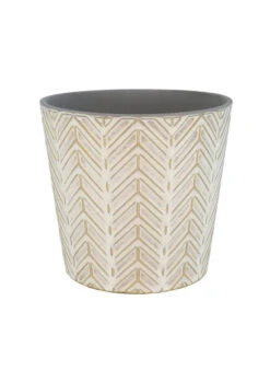 Potte Melina - Ø14 Cm, Hvit