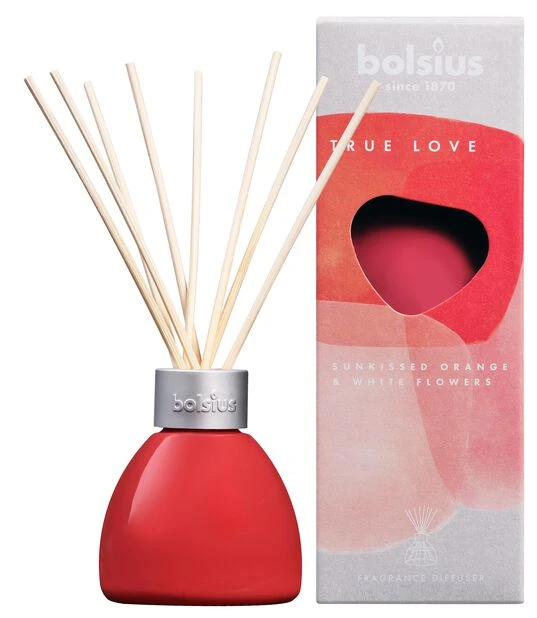 Bolsius Duftpinner True Love - 45 Ml, Rød - Bilde 2