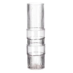 Vase Jan - Høyde 29 Cm, Transparent