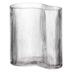 Vase Kerstin - Høyde 20 Cm, Transparent