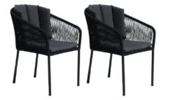 Stol Naxos - 2 Pk, Svart