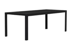 Spisebord Rimini - Lengde 205 Cm, Svart