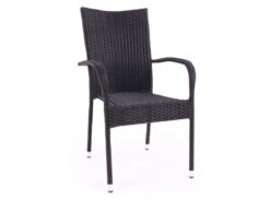 Stol Åbo - Høyde 94 Cm, Svart