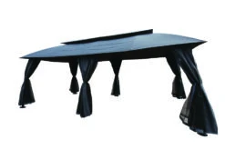 Paviljong Padova - Lengde 600 Cm, Grå