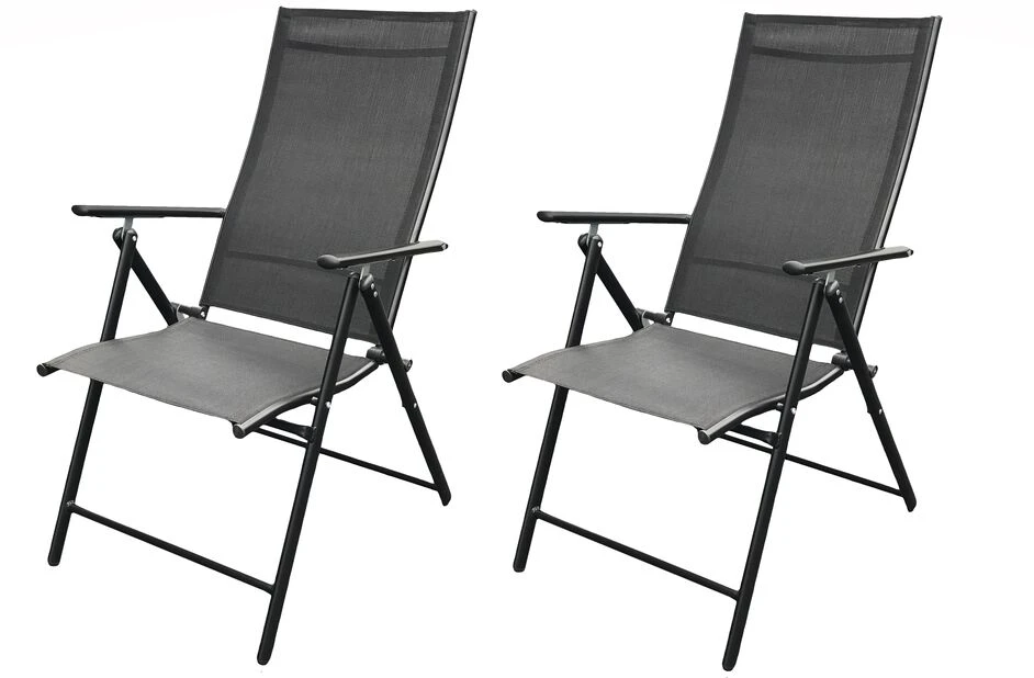 Posisjonsstol Byron Bay - 2 Pk, Svart