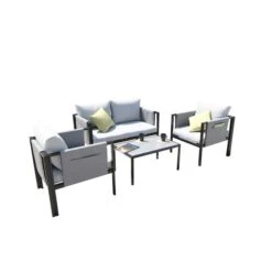 Loungesett Florens - 4 Sitteplatser, GrÄ