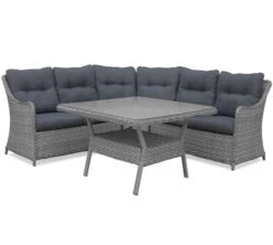 Loungesett San Reno - 5 Sitteplatser, GrÄ