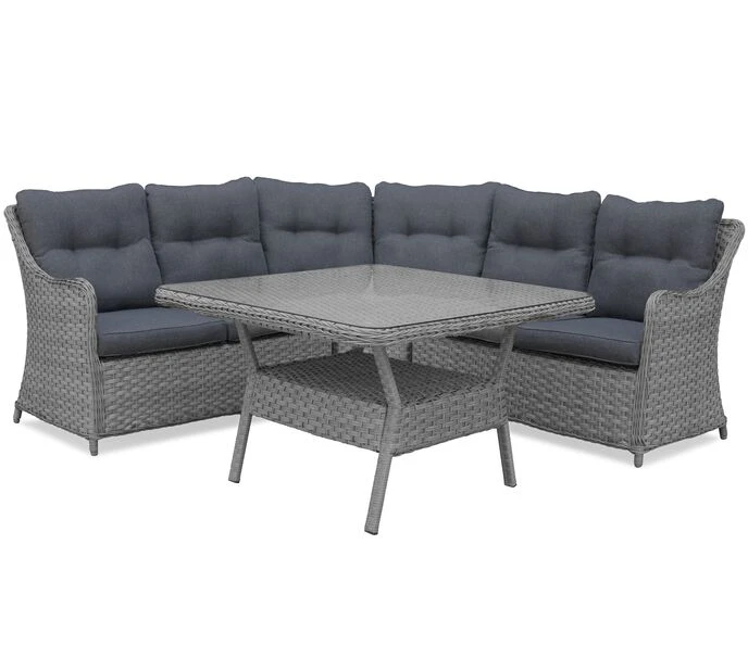 Loungesett San Reno - 5 Sitteplatser, GrÄ