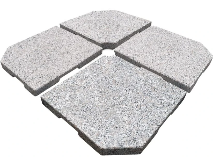 Granittplate Til Parasoll - 20 Kg, GrÄ
