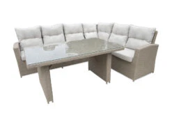 Loungesett Alicante - 5 Sitteplatser, Beige