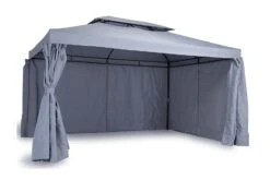 Paviljongvegger Roma - Lengde 400 Cm, Grå