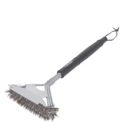 Grillbørste Ekstra Stor - Lengde 42 Cm, Svart