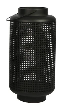 Lykt Linnea - Høyde 50 Cm, Svart