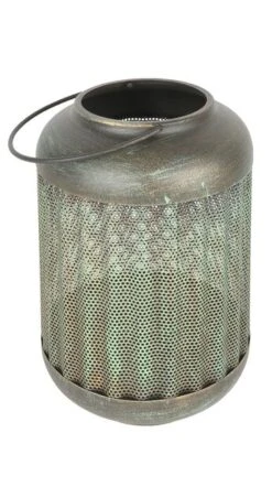 Lykt Lovisa - Høyde 24 Cm, Grønn