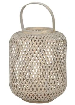 Lykt Gerd - Høyde 36 Cm, Tre