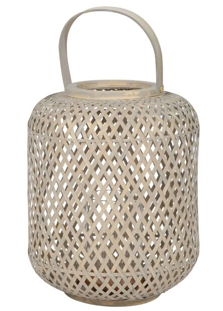 Lykt Gerd - Høyde 36 Cm, Tre