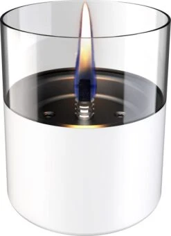 Lykt Lilly 10 TenderFlame - Hvit
