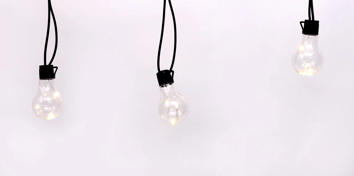 Batteridrevet LED-lyslenke Linda - Svart - Bilde 4