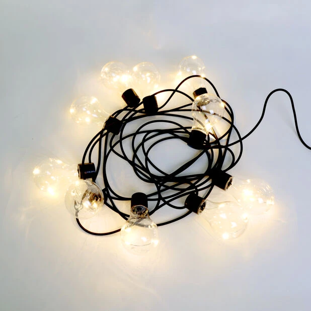 Batteridrevet LED-lyslenke Linda - Svart - Bilde 3