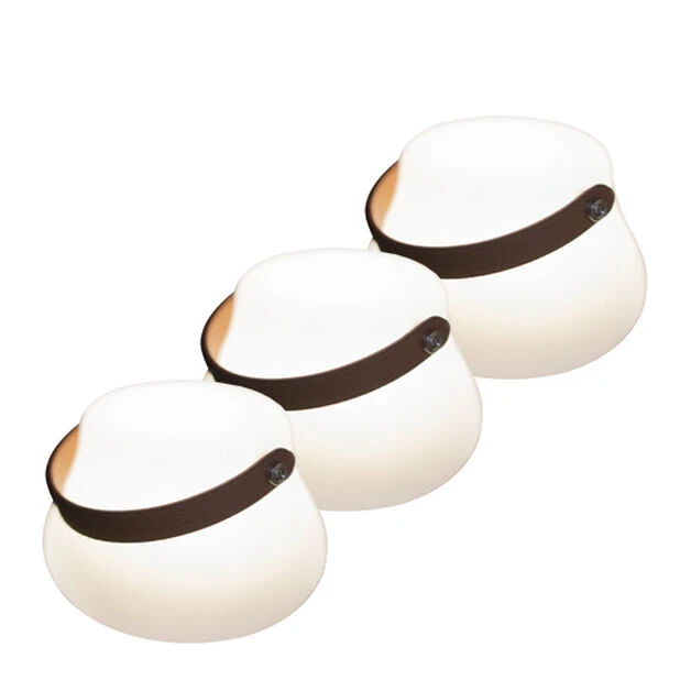 LED-Lanterne Nordic D'Luxx S Light 3-pack - 3 Pk, Hvit